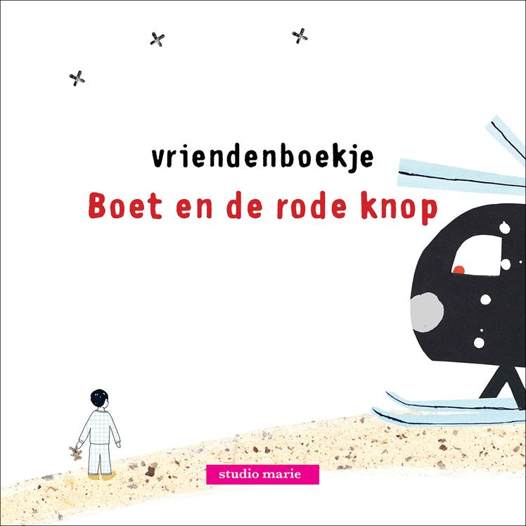 Omslag van Vriendenboekje Boet en de rode knop