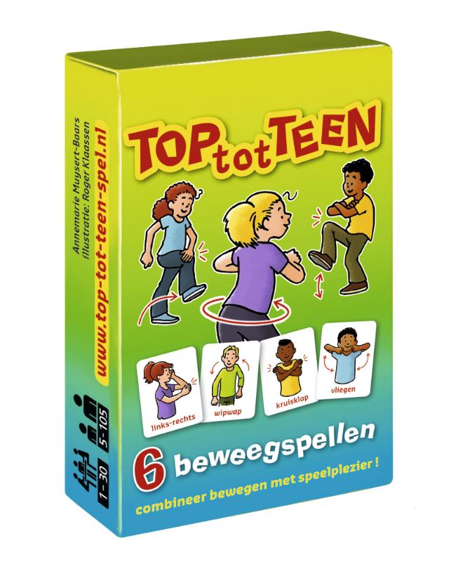 Omslag van Top-tot-teen kaartspel