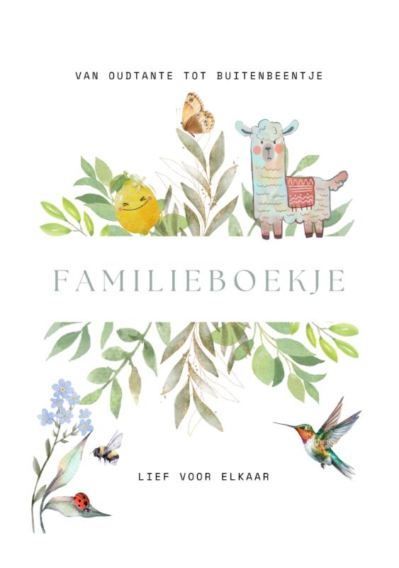 Omslag van Familieboekje