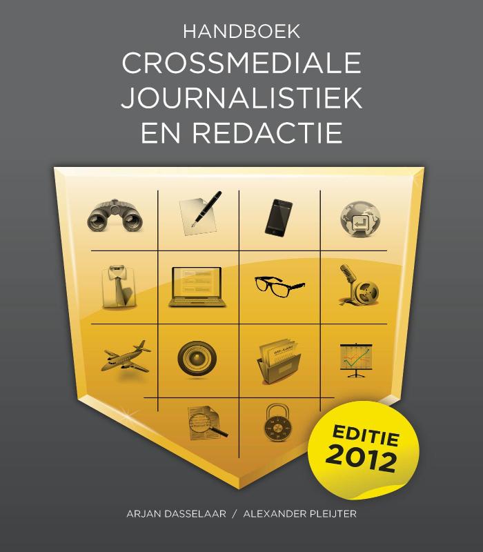 Omslag van Handboek Crossmediale Journalistiek en Redactie
