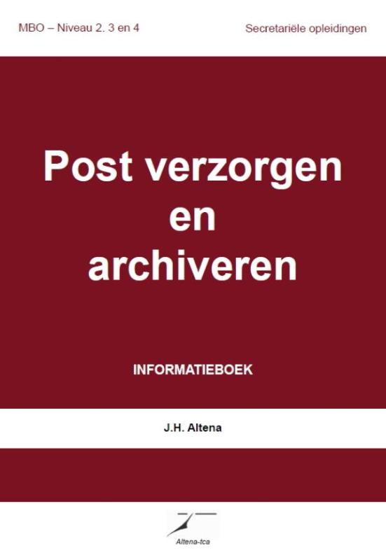 Omslag van Post verzorgen en archiveren