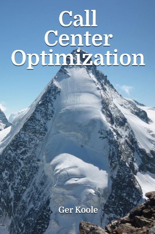 Omslag van Call center optimization