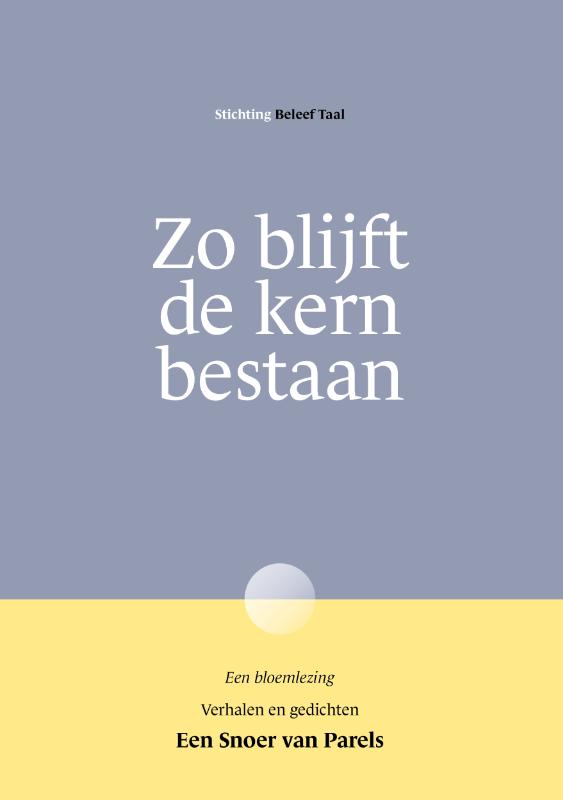 Omslag van Zo blijft de kern bestaan