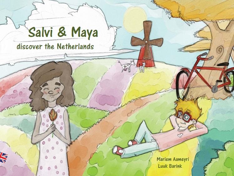 Omslag van Salvi and Maya discover the Netherlands
