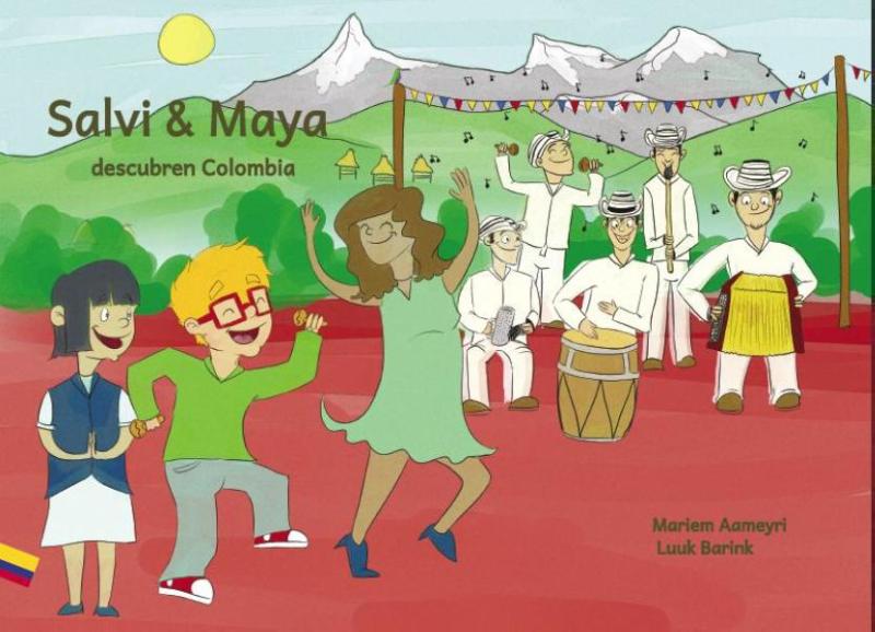 Omslag van Salvi & Maya descubren Colombia