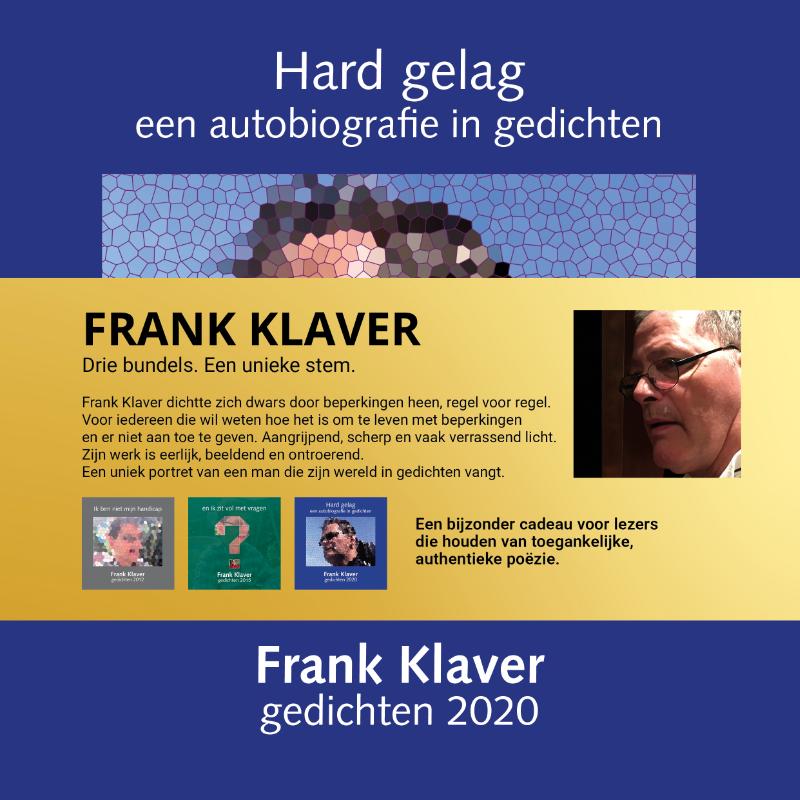Omslag van Frank Klaver Drie bundels. Een uniek stem
