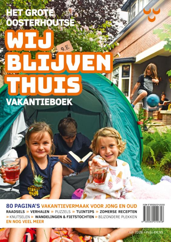 Omslag van Het grote Oosterhoutse wij blijven thuis vakantieboek