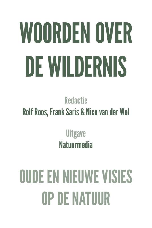 Omslag van Woorden over de wildernis
