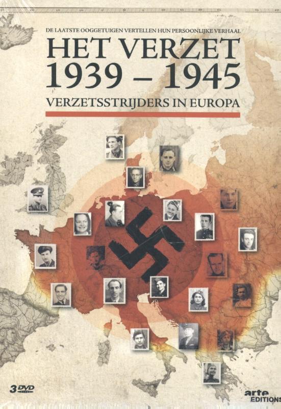 Omslag van Het verzet 1939-1945 verzetsstrijders in Europa