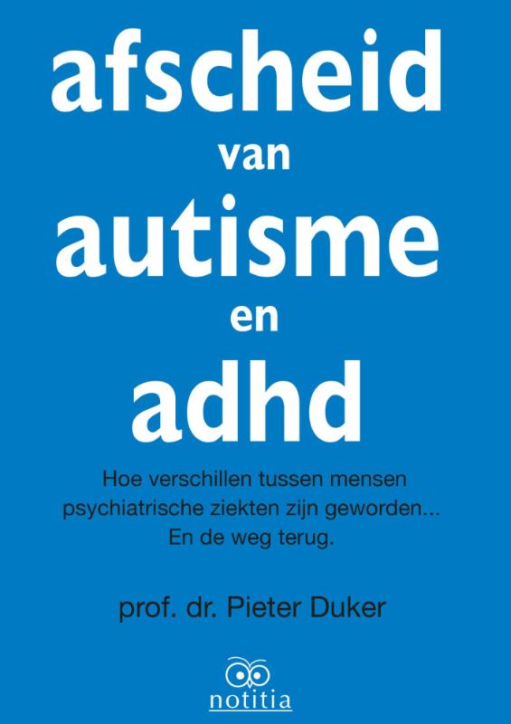 Omslag van Afscheid van autisme en adhd