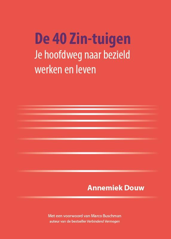 Omslag van De 40 Zin-tuigen