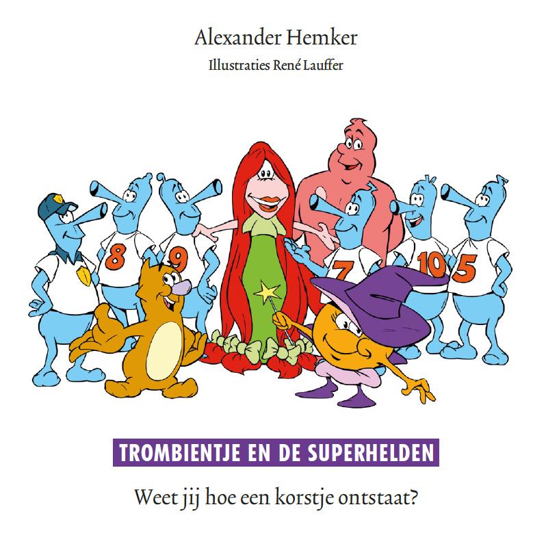 Omslag van Trombientje en de superhelden