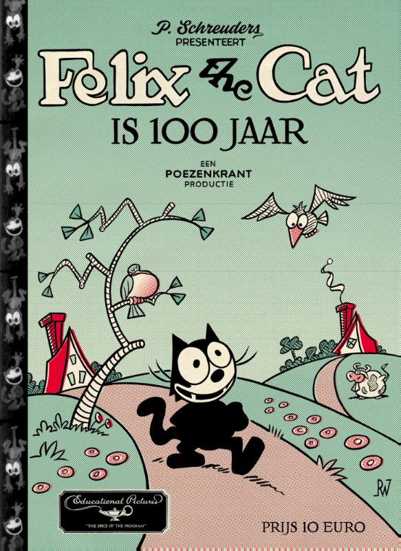 Omslag van Felix the Cat is 100 jaar