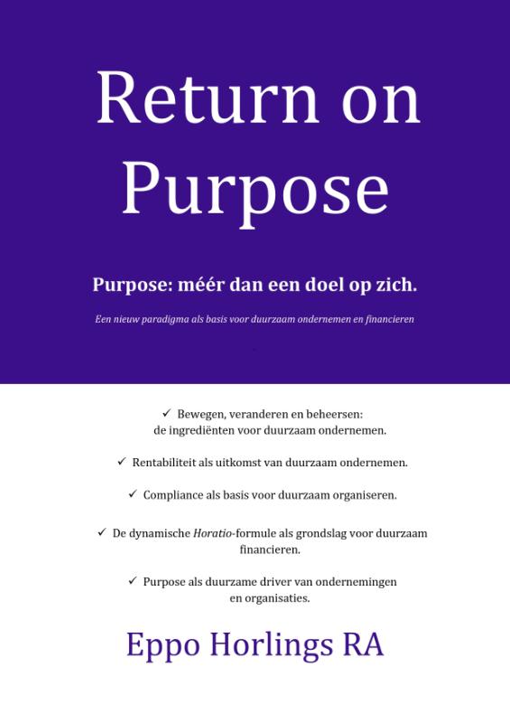 Omslag van Return on Purpose