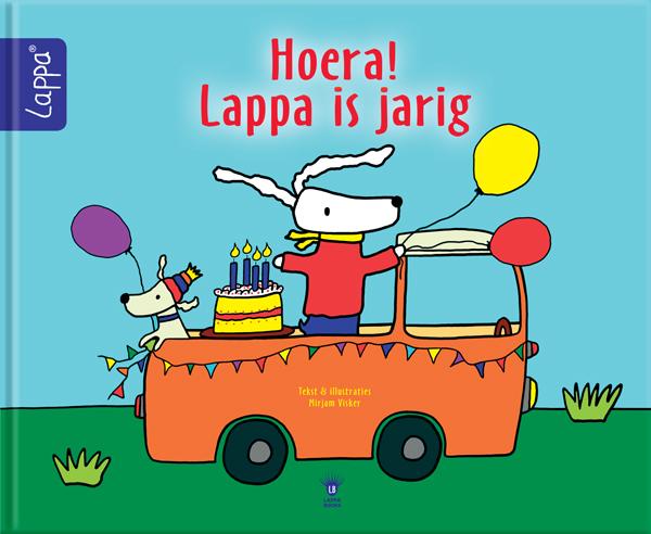Omslag van Hoera! Lappa is jarig