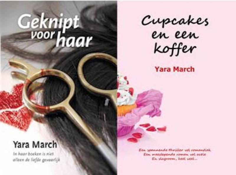 Omslag van Geknipt voor haar / Cupcakes en een koffer