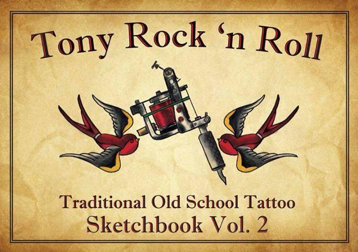 Omslag van Tony Rock 'n Roll Sketchbook Vol.2