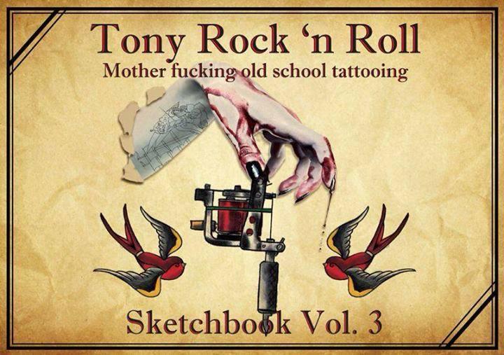 Omslag van Tony Rock 'n Roll Sketchbook Vol. 3