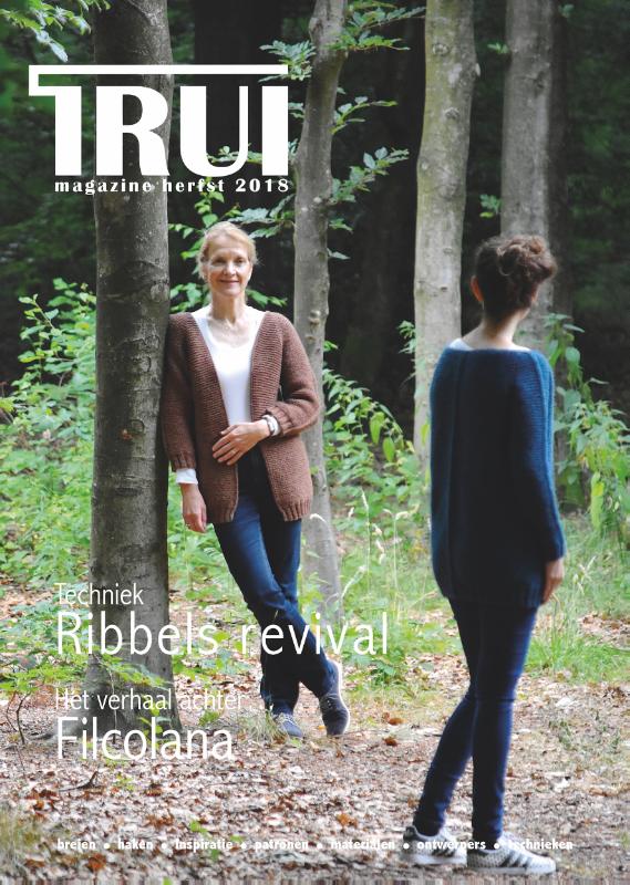 Omslag van TRUI magazine herfst 2018