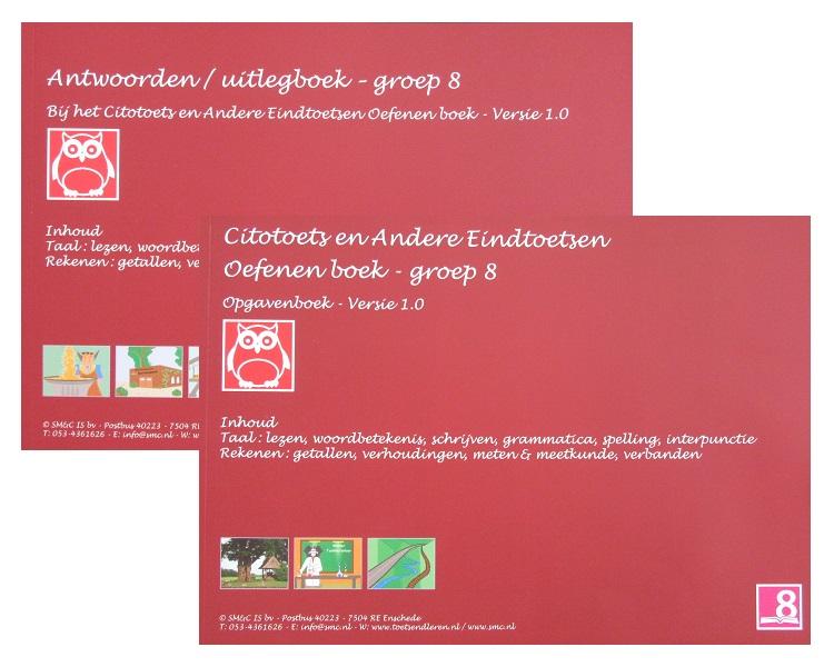 Omslag van opgavenboek met antwoorden/uitlegboek