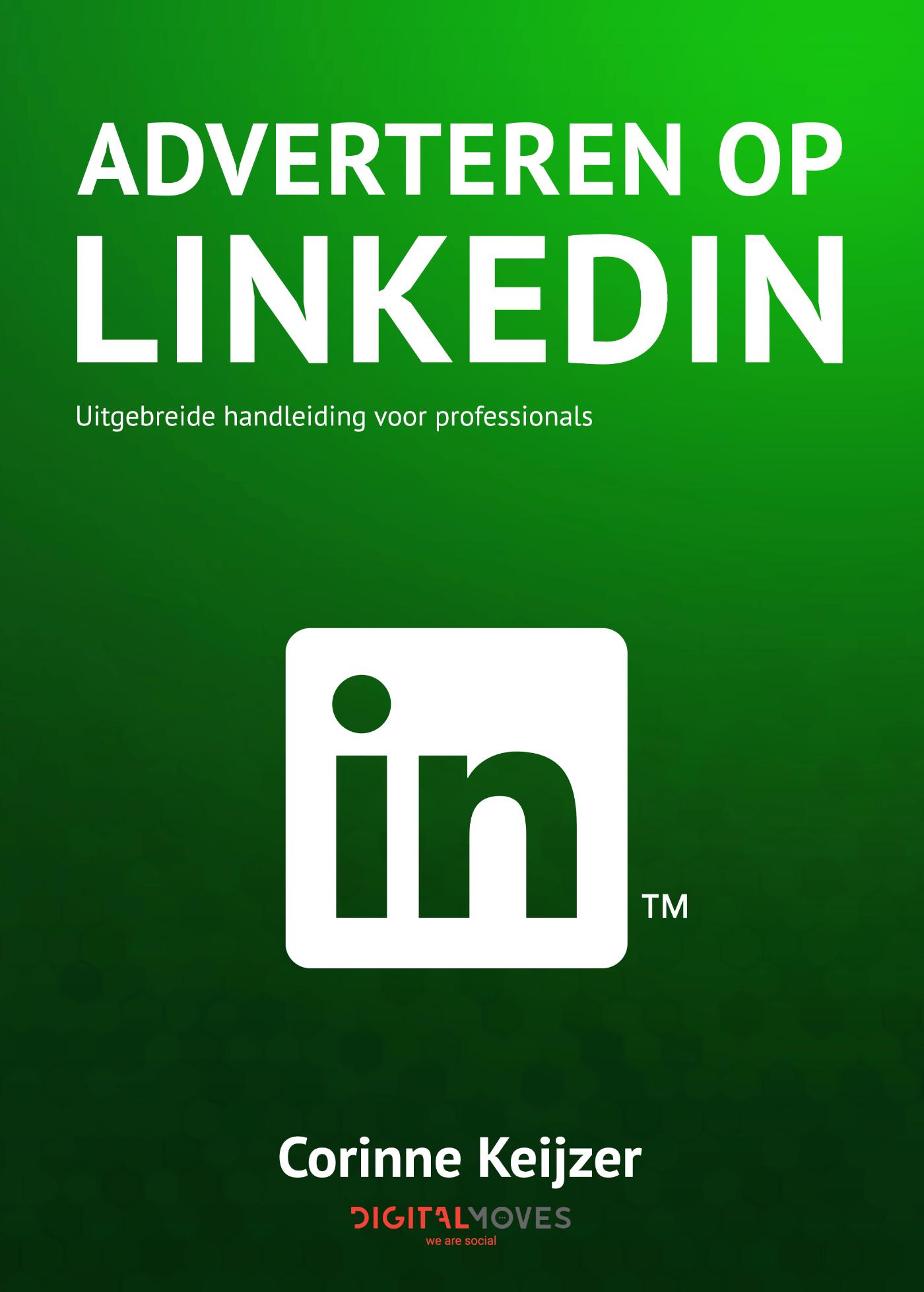 Omslag van Adverteren op LinkedIn