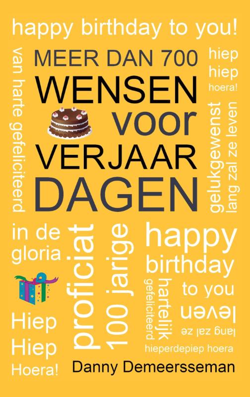 Omslag van Meer dan 700 wensen voor verjaardagen