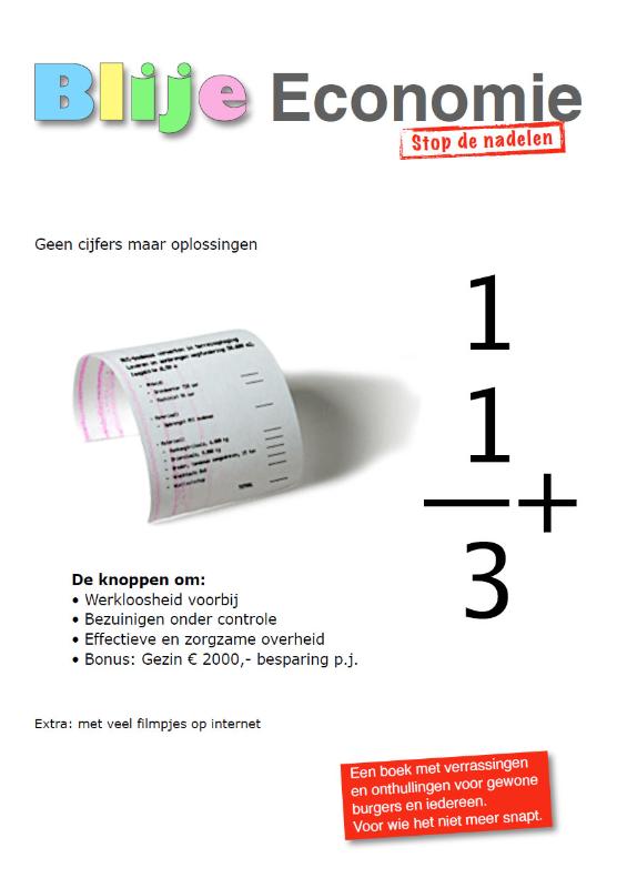 Omslag van Blije economie