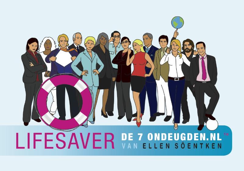Omslag van De 7 ondeugden lifesaver