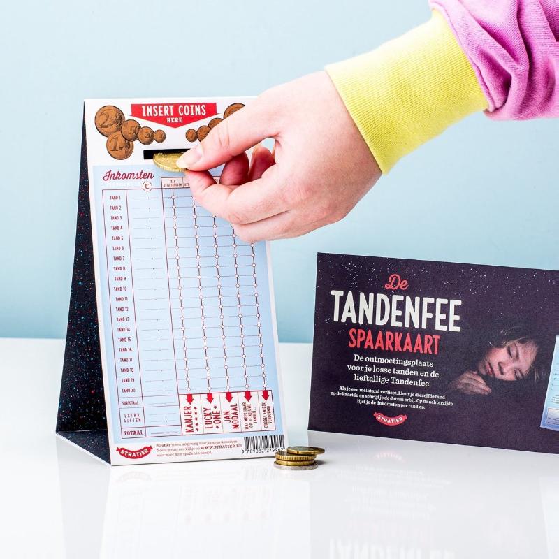 Omslag van De tandenfee spaarkaart