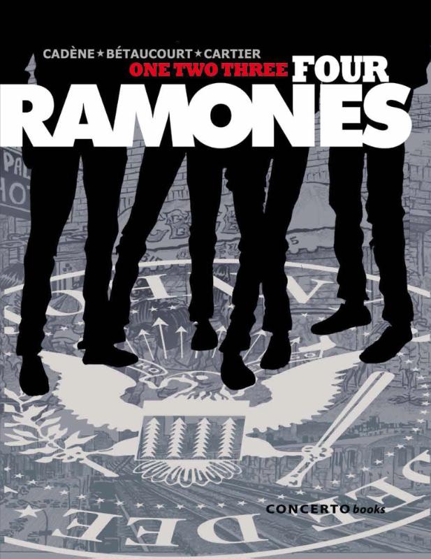 Omslag van One two three Four Ramones