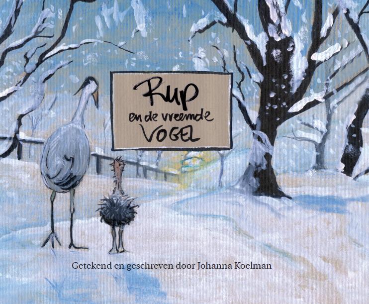 Omslag van Rup en de vreemde vogel