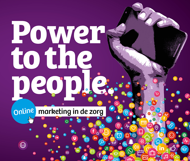 Omslag van Online marketing in de zorg