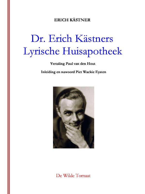Omslag van Doktor Erich Kästners Lyrische Huisapotheek