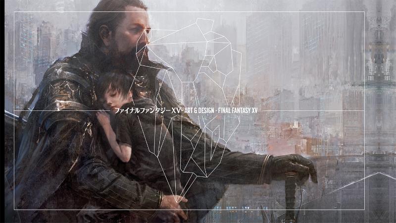 Omslag van The art & design of final fantasy XV