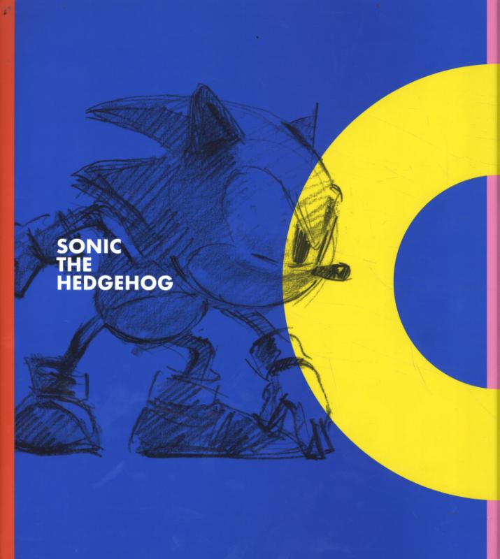 Omslag van Sonic The Hedgehog. The Official Art Book