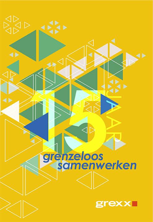 Omslag van 15 jaar grenzeloos samenwerken
