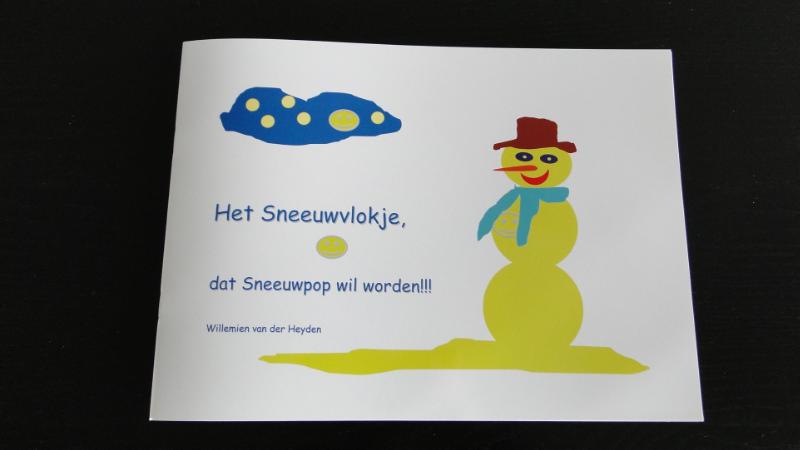 Omslag van Het Sneeuwvlokje, dat Sneeuwpop wil worden!!!