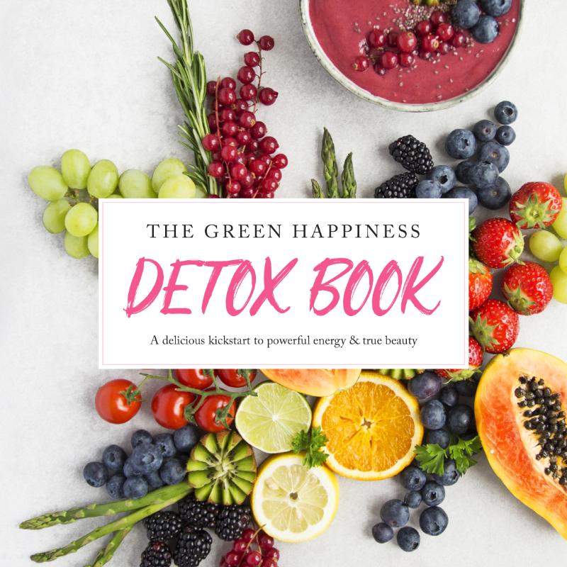 Omslag van The green happiness detox book