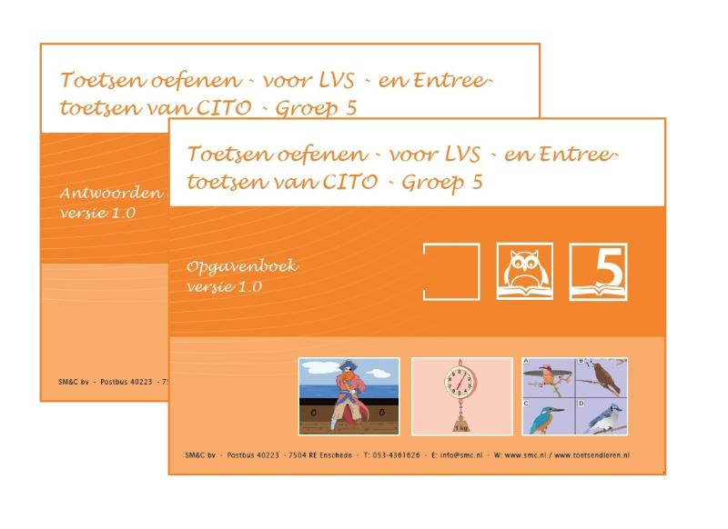 Omslag van Opgaven en Antwoorden/uitlegboek