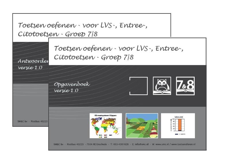 Omslag van Opgaven en Antwoorden/uitlegboek