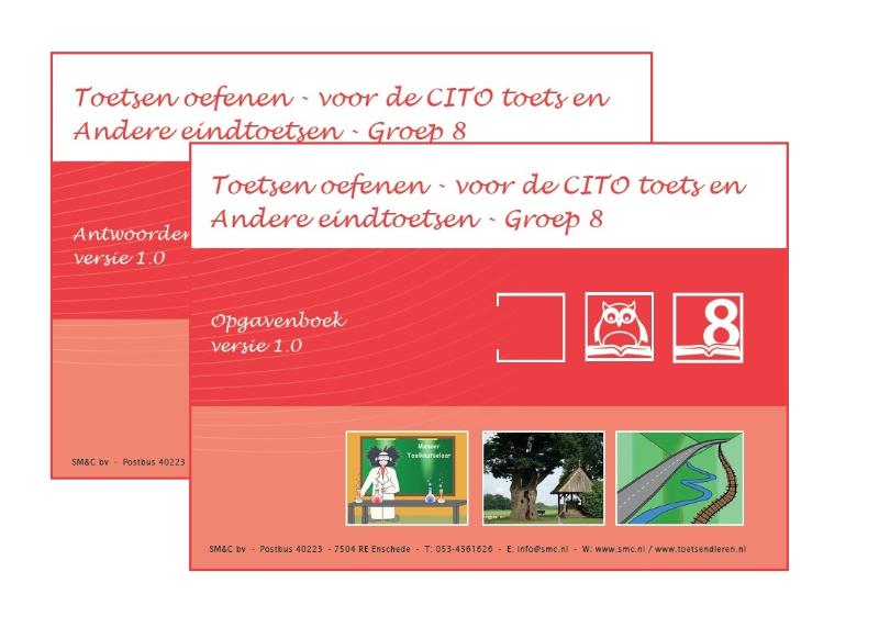 Omslag van Opgaven en Antwoorden/uitlegboek