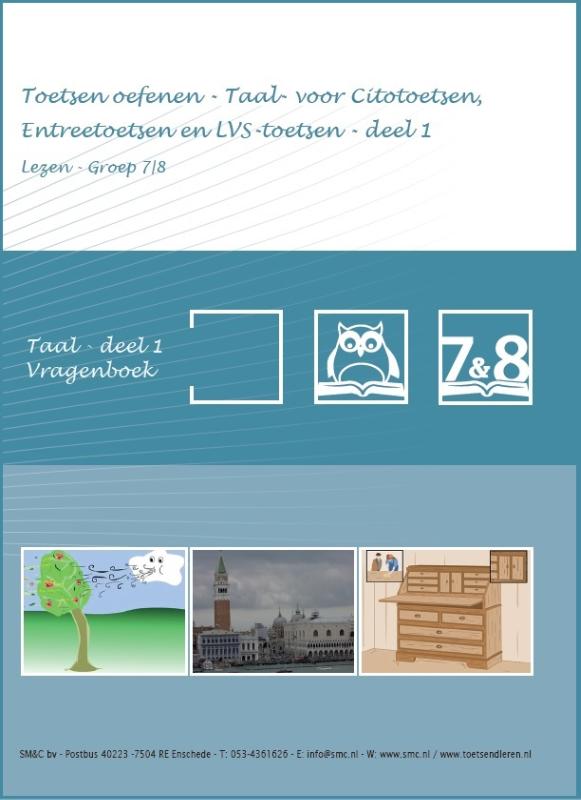 Omslag van 1 Lezen - Groep 7&8
