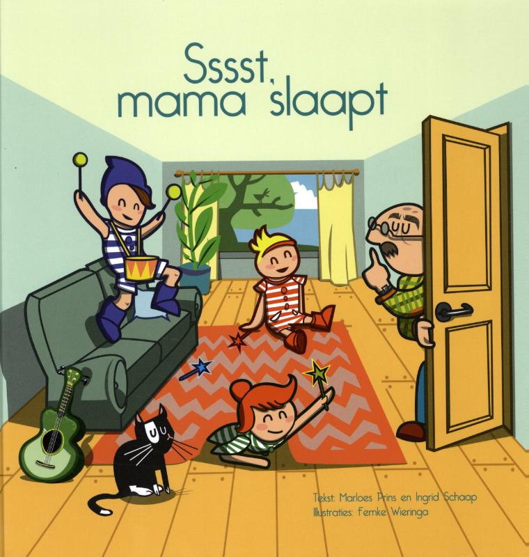 Omslag van Sssst, mama slaapt