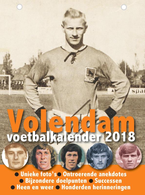 Omslag van Volendam Voetbalkalender 2018