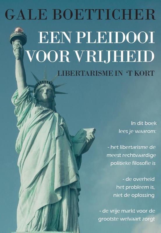 Omslag van Een pleidooi voor vrijheid
