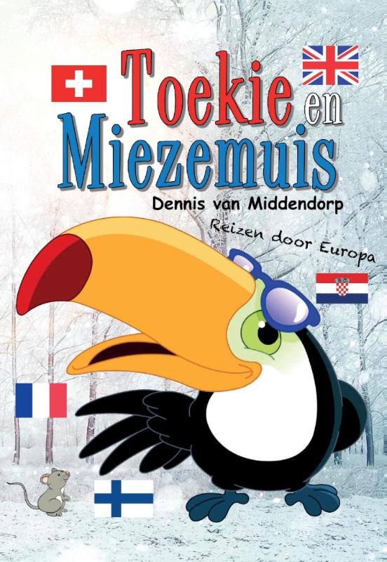 Omslag van Toekie en Miezemuis reizen door Europa