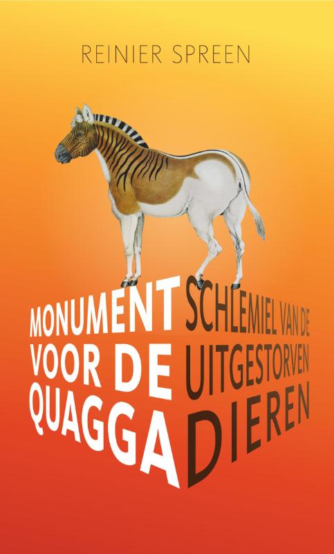 Omslag van Monument voor de quagga