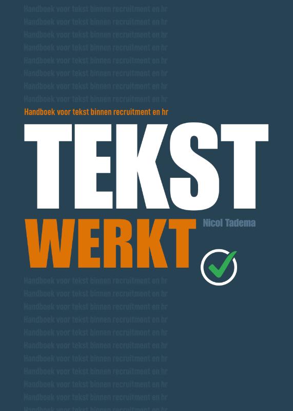 Omslag van Tekst werkt