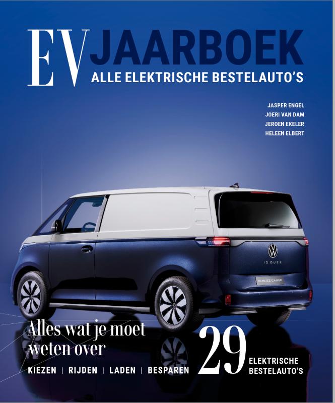Omslag van EV-Jaarboek bestelauto's