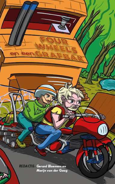 Omslag van Four wheels en een grafbak